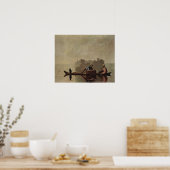 Bonthandelaars die de Missouri afnemen Poster (Keuken)