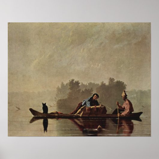 Bonthandelaars die de Missouri afnemen Poster (Voorkant)