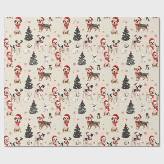 bontkerst cadeaupapier (Vlak)