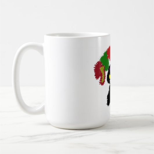 Bontkitten herfst koffiemok (Links)