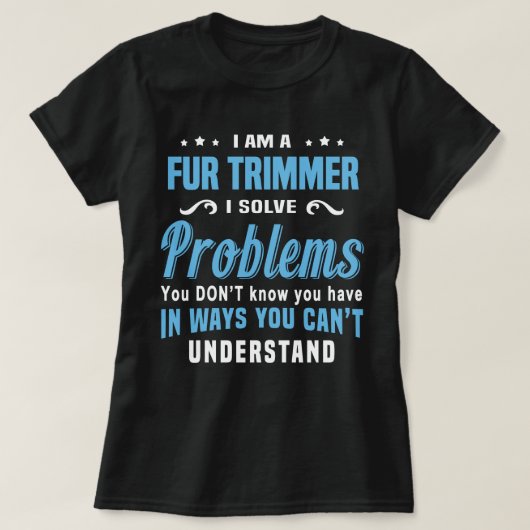 bonttrimmer t-shirt (Design voorkant)