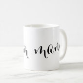 bonum mane Goedemorgen Latijnse Mok (Voorkant rechts)