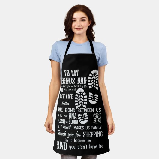 Bonus Dad Day Stepdad for Daughter Son Schort (Gedragen)