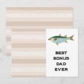 Bonus dad feestdagenkaart (Voorkant / Achterkant)