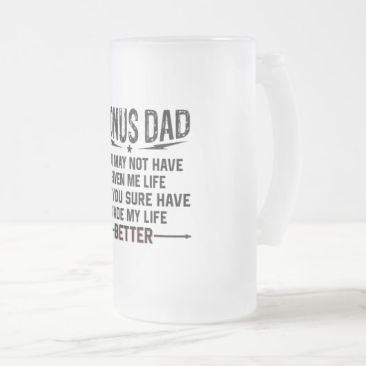 Bonus dad matglas bierpul (Voorkant rechts)