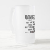 Bonus dad matglas bierpul (Voorkant links)