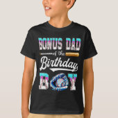 Bonus Dad Of The Birthday Boy Baseball Ice Cream D T-shirt (Voorkant)