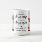 BONUS DAD Poem Aangepast 2 Foto Vaderdag Koffiemok (Center)