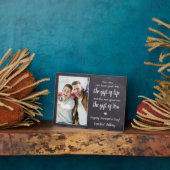 BONUS DAD Poem Persoonlijke foto-Vaderdag Fotoplaat (Zijkant)