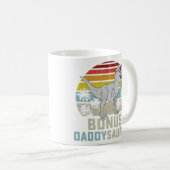 Bonus Dad Saurus T Rex Daddysaurus Stepdad Match Koffiemok (Voorkant rechts)