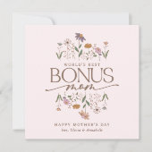 Bonus Ma Foto Moederdag Kaart (Voorkant)