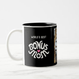 Bonus Ma Round Type Design Two Photo Coffee Mok