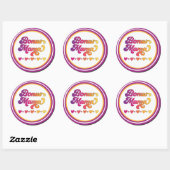 Bonus Mam - Bonus Mama Classic Round Sticker (Vel)