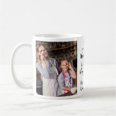 BONUS MAM Custom 2 Foto Stap Moeder Moederdag Koffiemok (Links)