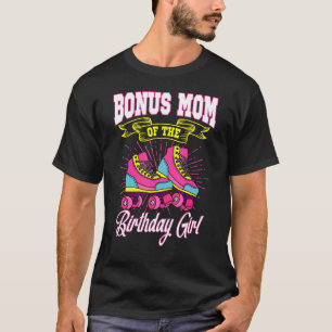 Bonus mam van de 'Birthday Girl Roller' Schaatsen T-shirt