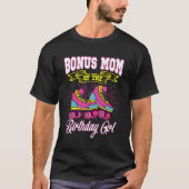 Bonus mam van de 'Birthday Girl Roller' Schaatsen  T-shirt (Voorkant)