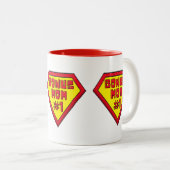 Bonus mama #1 Moederdag tweetone koffie Mok (Voorkant rechts)