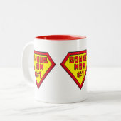 Bonus mama #1 Moederdag tweetone koffie Mok (Voorkant links)