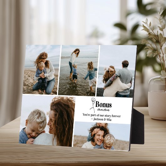 Bonus Mama Aangepaste Fotosamenstelling Fotoplaat