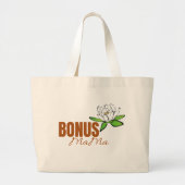 BONUS MaMa Floral Canvas tas – Trots & liefdevol c (Voorkant)