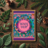 Bonus Moeder Bloemen  Unieke Moederdag Kaart