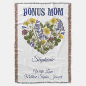Bonus Moeder Bloemhart Deken (Voorkant Verticaal)