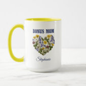 Bonus Moeder Weide Wilde Bloem Bloemhart Blauw Mok (Links)