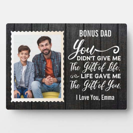 Bonus Pap Appreciation Cadeaunaam & foto Fotoplaat (voorkant)