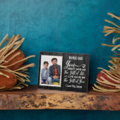 Bonus Pap Appreciation Cadeaunaam & foto Fotoplaat (Zijkant)