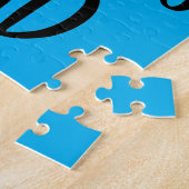 Bonus Pap Fun Stepdad Vaderdag Stepfather Blue Legpuzzel (Zijkant)