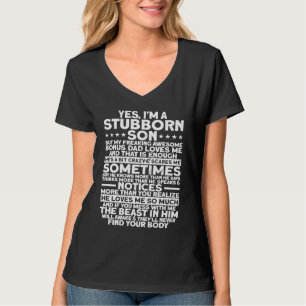 Bonus Pap Ja, ik ben een geboren zoon Vintage Step T-shirt