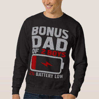 Bonus Pap van 2 jongens van Son Fathers Day Birthd Trui