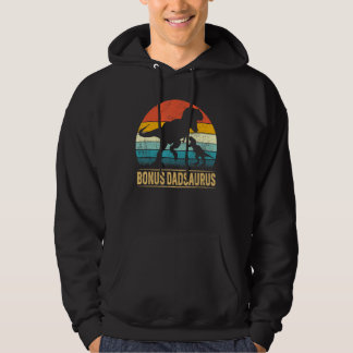 Bonus Papa Saurus T Rex Dinosaurus Bonus Papa' Hoodie