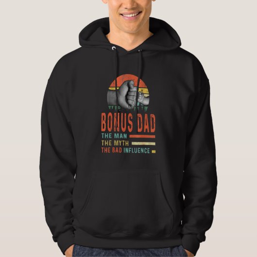 Bonus paps het Man de mythe de slechte invloed van Hoodie (Voorkant)
