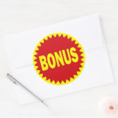 Bonus Retail Sales Sticker (Envelop)