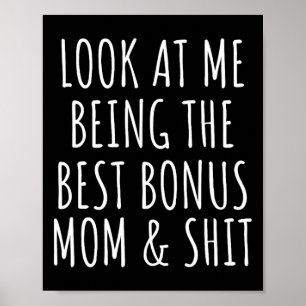 Bonus Step Ma Moederdag van Stepdochter Stappen Poster