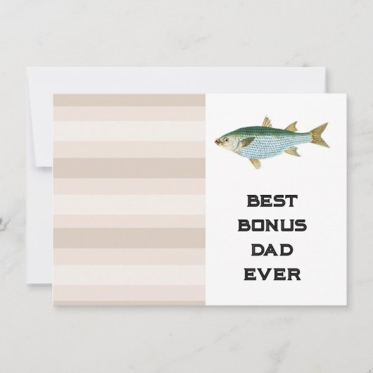 Bonus vader  feestdagenkaart (Voorkant)