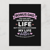 Bonus vader gaf me geen beter leven, dochter briefkaart (Voorkant)