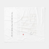 Bonus Vader Hartverwarmend Deken Gift van Dochter  (Voorkant (Horizontaal))