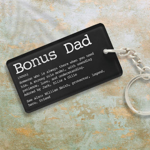 Bonus Vader Stiefvader Definitie Modern Sleutelhanger
