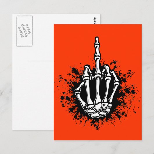 Bony Bird Briefkaart (Voorkant / Achterkant)