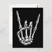 Bony Rock Hand Briefkaart (Voorkant / Achterkant)