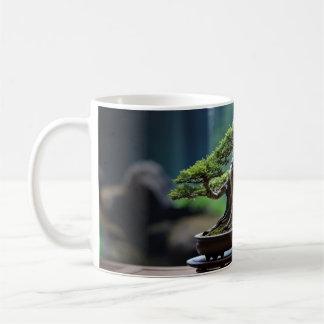 Bonzai Plant rustige vreedzame Natuur Koffiemok