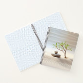Bonzai Plant Wind rustig vredig Notitieboek (Binnen)