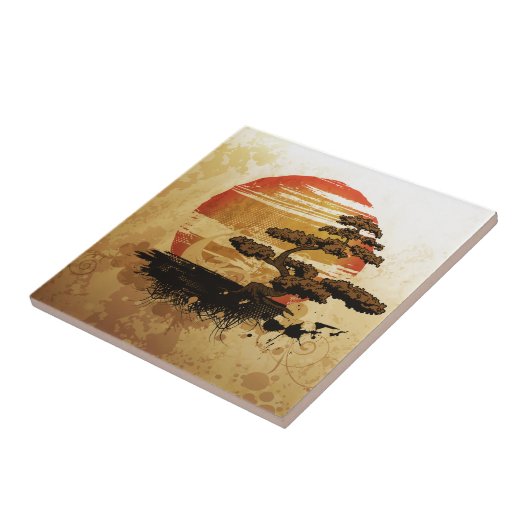 Bonzai Tegeltje (Zijkant)