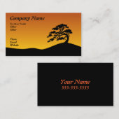 Bonzai Visitekaartje (Voorkant / Achterkant)