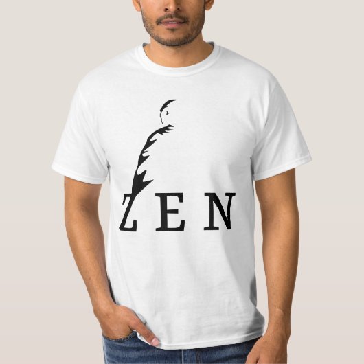 BONZE CACHÉ - ZEN (voor lichte kleuren) T-shirt (Voorkant)