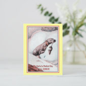 "Bonzo de Hond" in "Einde van de Dag" Briefkaart (Staand voorkant)