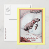 "Bonzo de Hond" in "Einde van de Dag" Briefkaart (Voorkant / Achterkant)