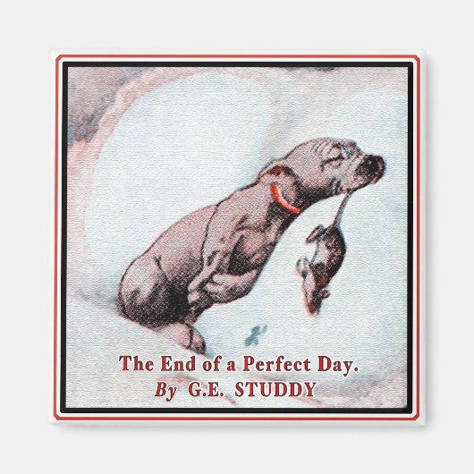 "Bonzo de Hond" in "Einde van de Dag" Magneet (Voorkant)